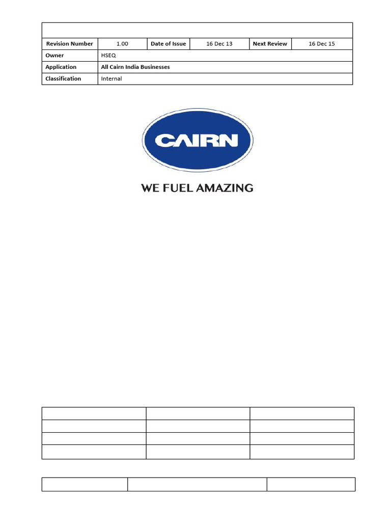 Contractor Safety Management Procedure | PDF | Risk | Audit