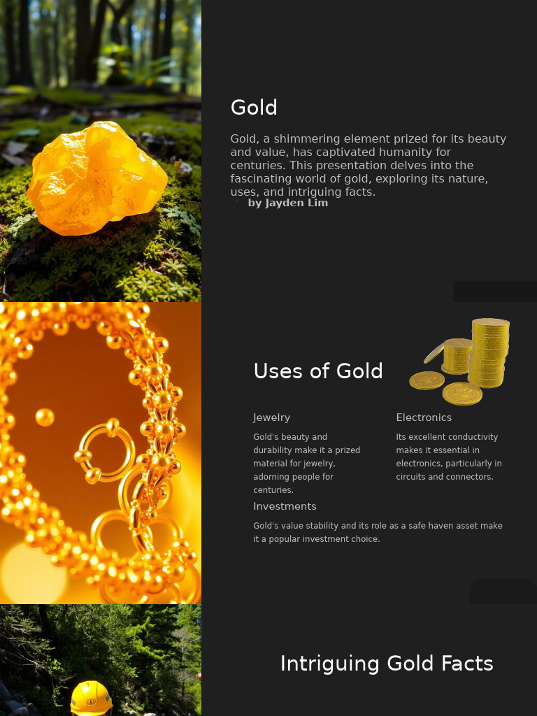 Fascinating Facts About Gold | PDF