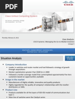 SDM Case Analysis: CISCO Systems: Managing The Go-to-Market Evolution