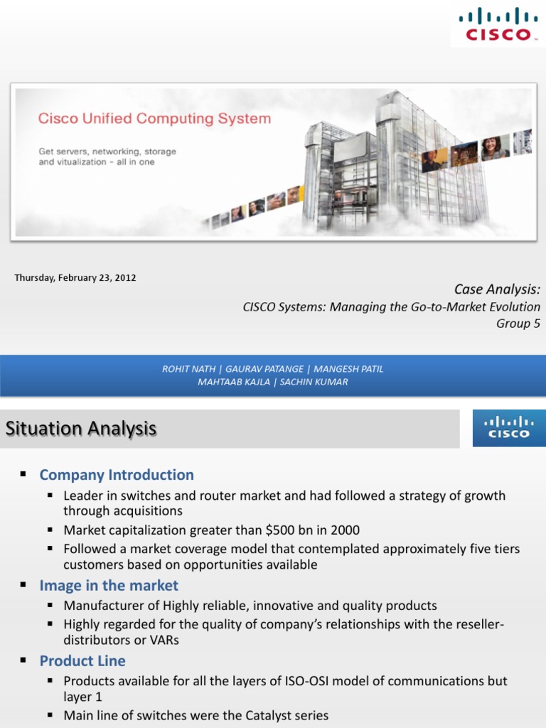 Cisco systems managing the go to market evolution essay 03 picture
