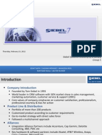 SDM Case Analysis: Siebel Systems: Anatomy of A Sale (A)