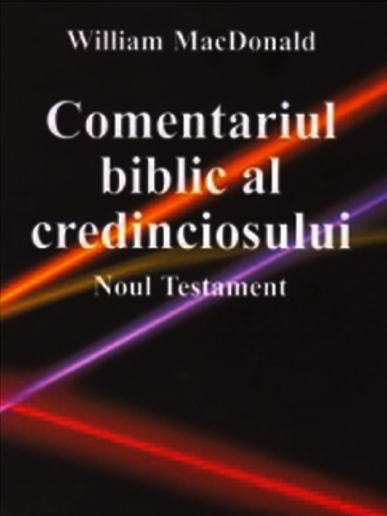 William Biblic Al CredinciosuluiNT PDF