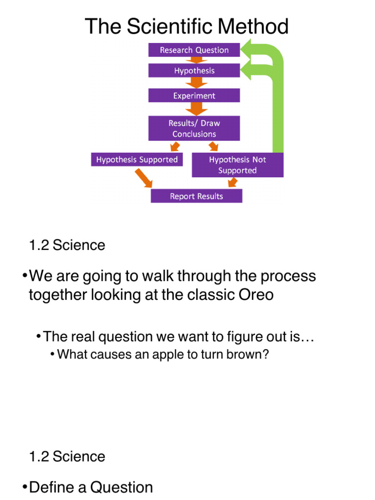 Scientific Process (Apple Lab) | PDF