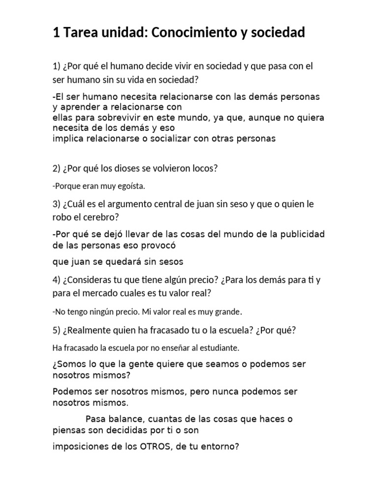 Relación entre individuo y sociedad | PDF