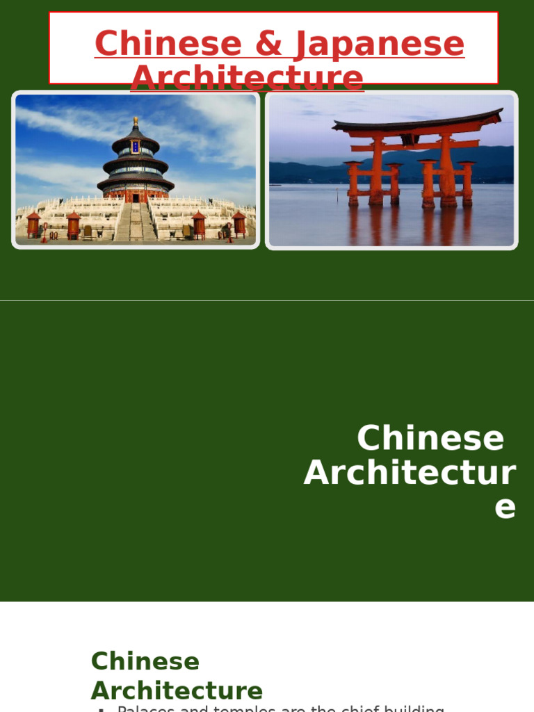 Chinese Japanese Architecture | PDF | Shinto