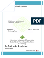 Inflation in Pakistan During 1990s To 2000