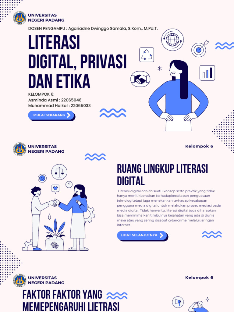 Literasi Digital dan Etika | PDF