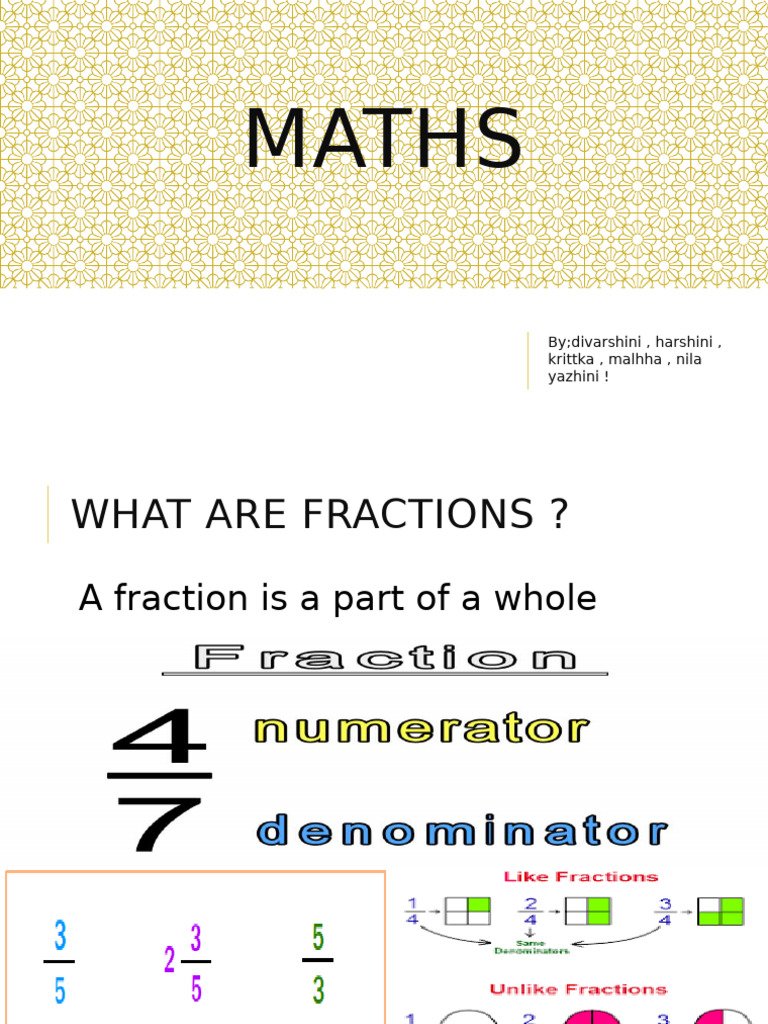 For Math Presentation | PDF