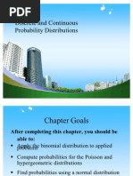 Discrete and Continuous Probability Distributions PPT at BEC DOMS