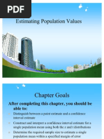 Estimating Population Values PPT at BEC DOMS