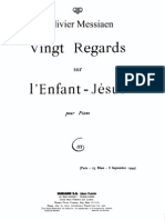 Messiaen - Vingt Regards Sur L'enfant-Jésus (Piano)