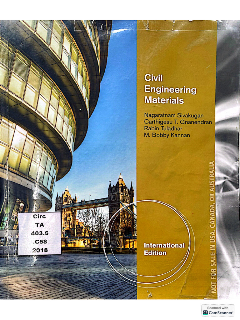 Civil Engineering Materials (Internation | PDF
