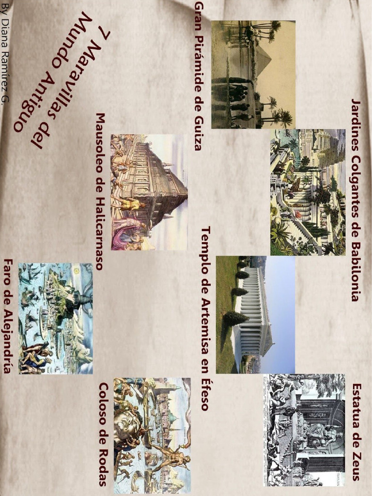 Las 7 Maravillas Del Mundo | PDF