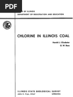 Chlorine in Illinois Coal: State O F Illinois Department O F Reg ND Education