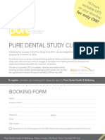 G14406 Pure Dental Health Study Group Flyer