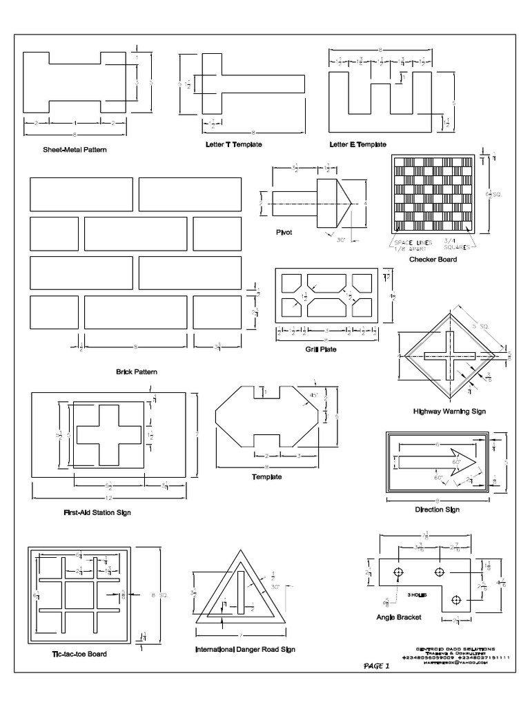 Autocad training exercises master pdf