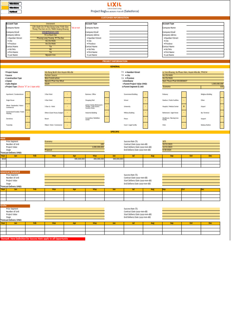 Salesforce Project Registration Form | PDF | Hotel