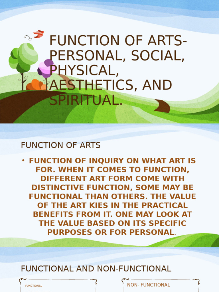 Lesson 1. Arts Appreciation | PDF