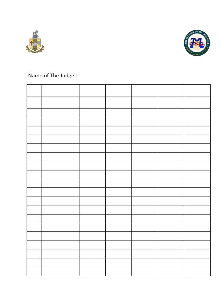 Videography Event Scoring Rubric | PDF
