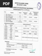 Anna University Academic Schedule 2026 | PDF | Chess Theory | Chess
