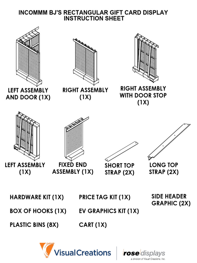 Fixture Instructions - BowtieGift Card Fixture - UPDATED | PDF