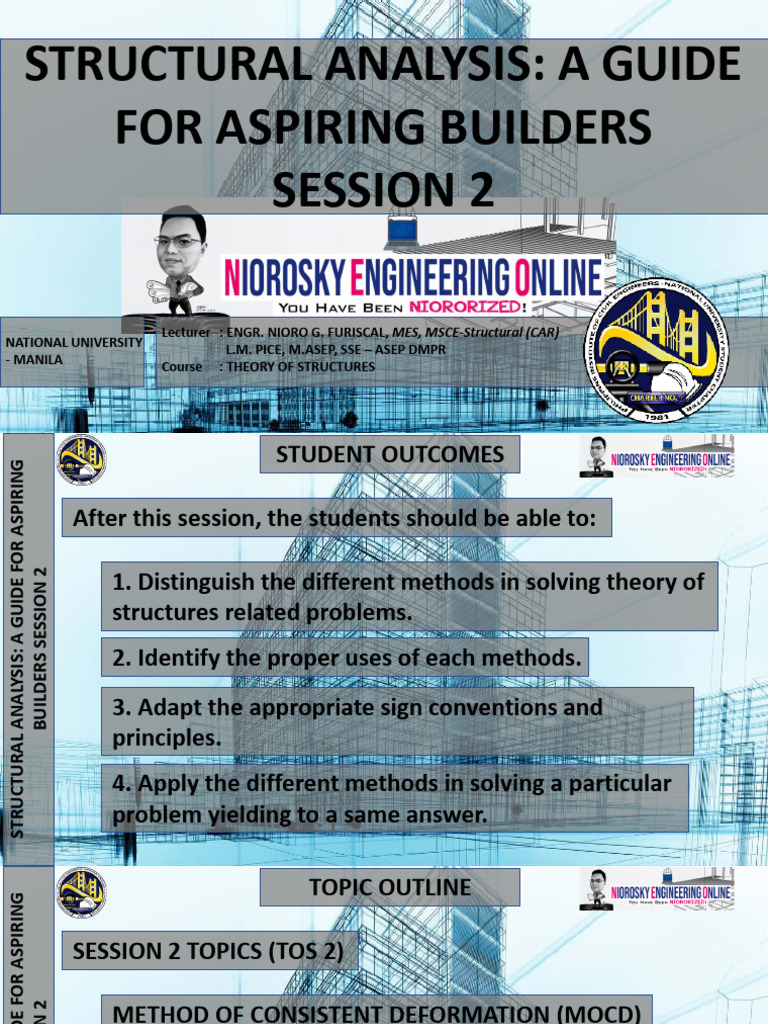 Structural Analysis A Guide For Aspiring Builders Session 2 | PDF ...