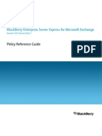 Blackberry Enterprise Server Express for Microsoft Exchange-Policy Reference Guide-T323212-984331-02162010-001-5.0.1-US