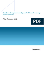 Blackberry Enterprise Server Express For Microsoft Exchange-Policy Reference Guide-T323212-984331-02162010-001-5.0.1-US