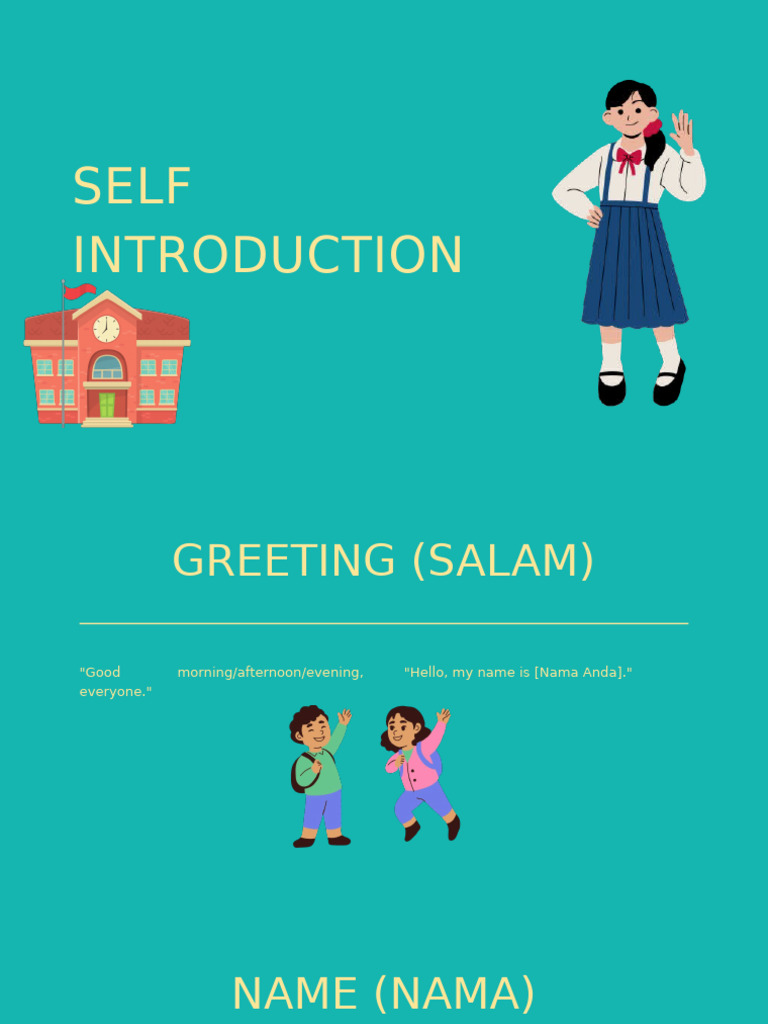 Canva Self-Introduction Guide | PDF