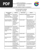 How to write accomplishment report sample image