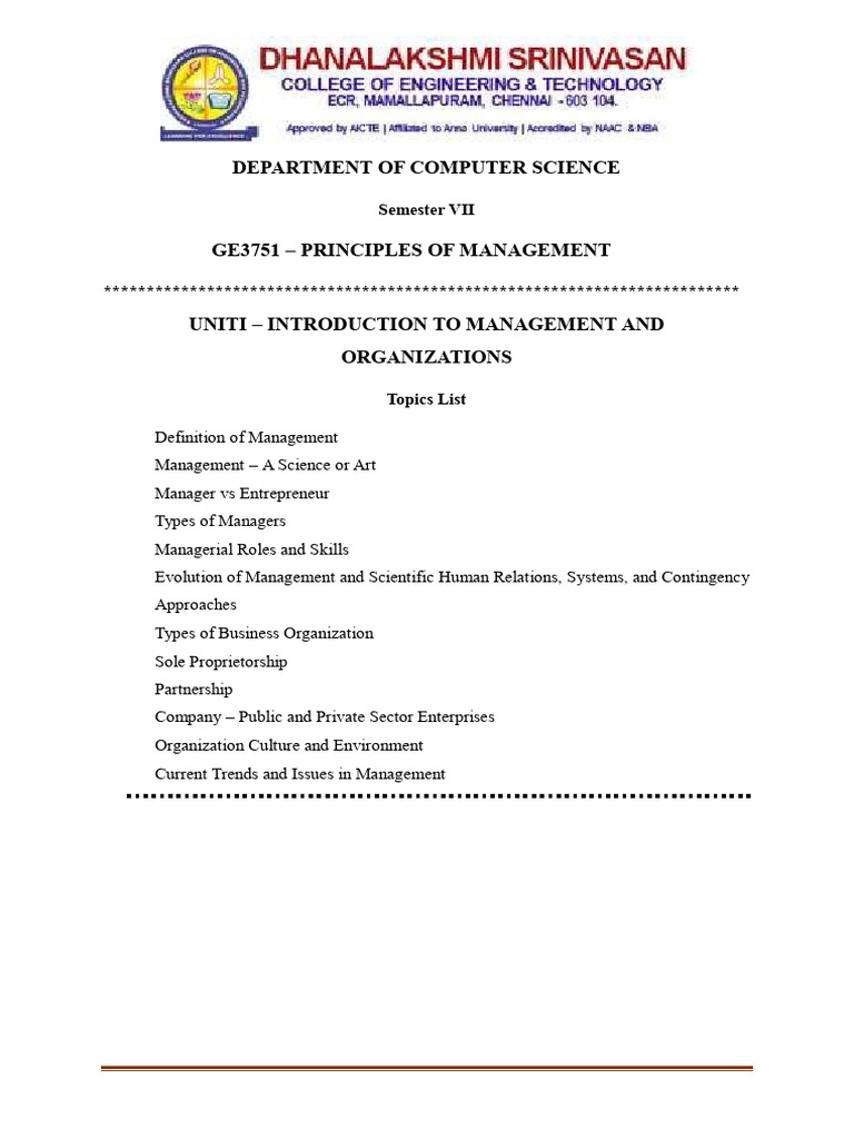 Pom 1-4 Units Notes | PDF | Partnership | Sole Proprietorship