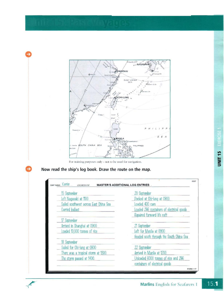 English For Seafarers 1 (148-154) | PDF | Verb | English Language