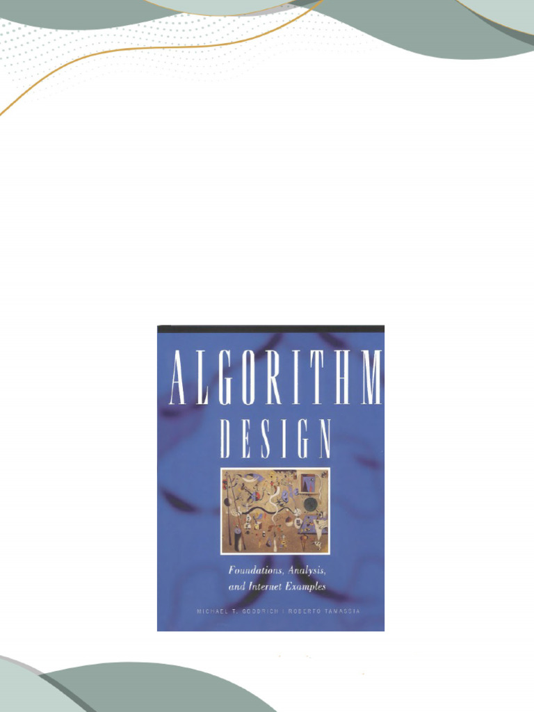 (Ebook) Algorithm Design. Foundations, Analysis, and Internet Examples ...