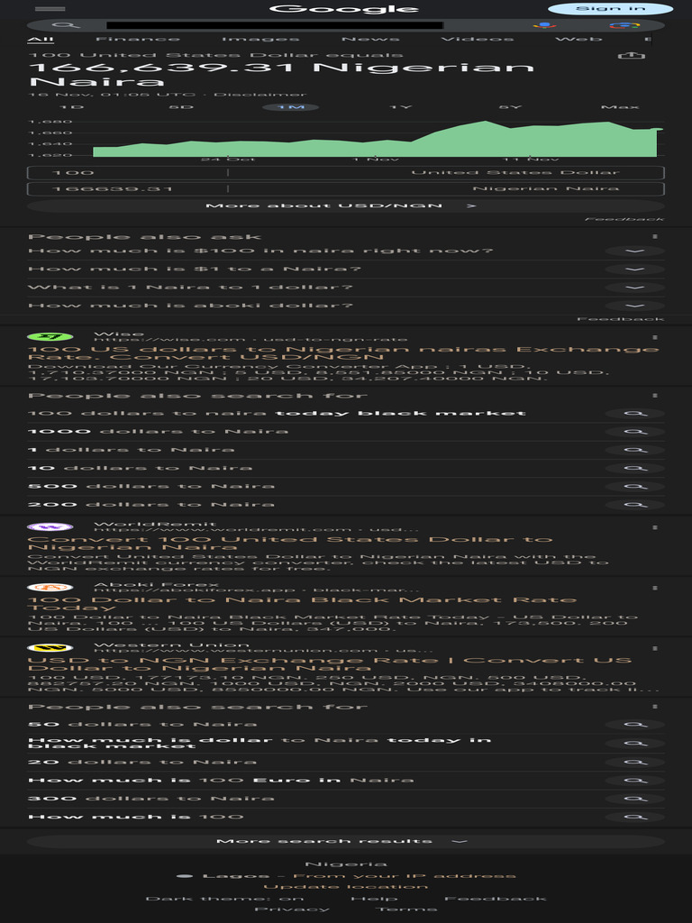 USD to NGN Exchange Rate Today | PDF | United States Dollar | World Economy