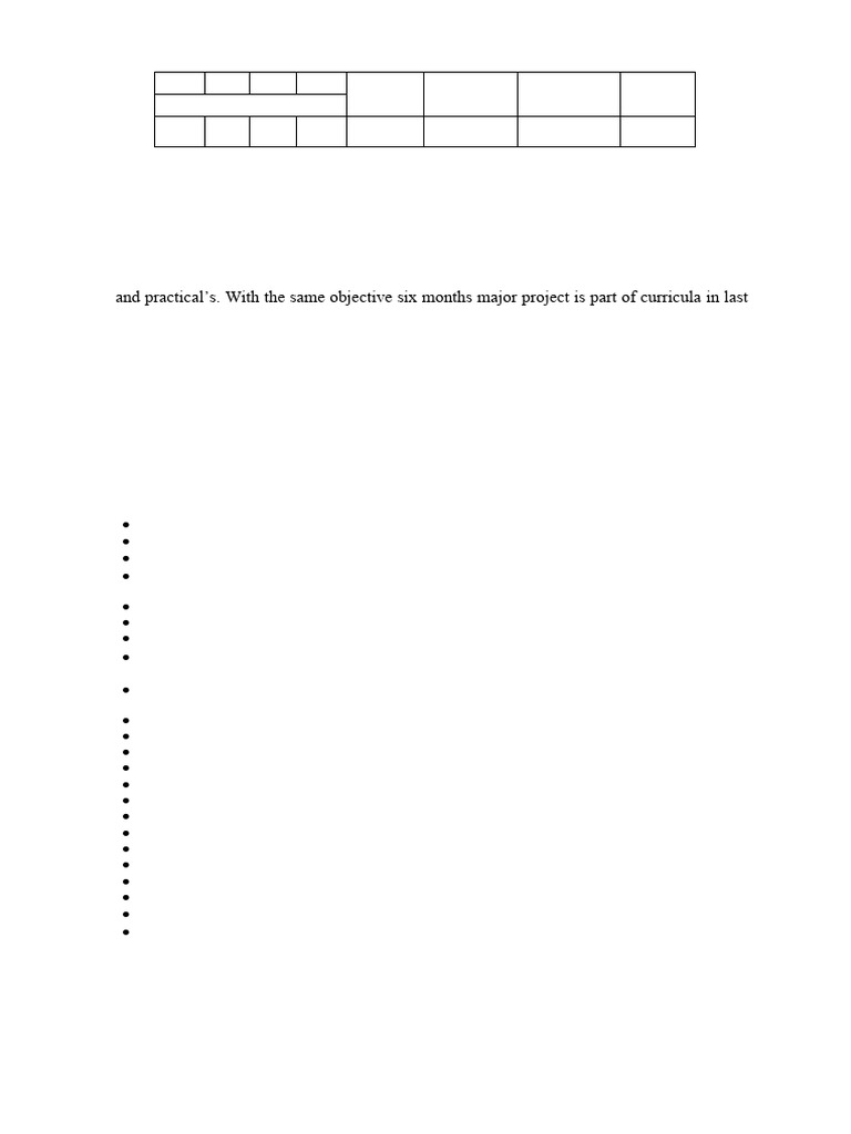 BCA Project Work Guidelines and Format | PDF | Computing | Information ...