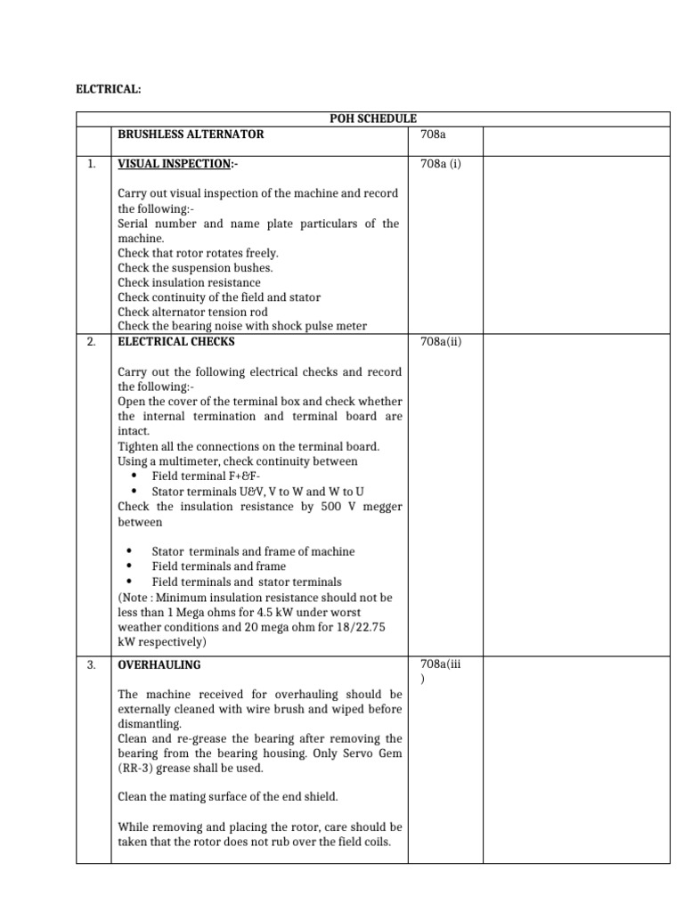 Alternator Maintenance and Testing Guide | PDF | Electrical Connector ...