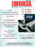 Memoria, nº 058, septiembre 1993