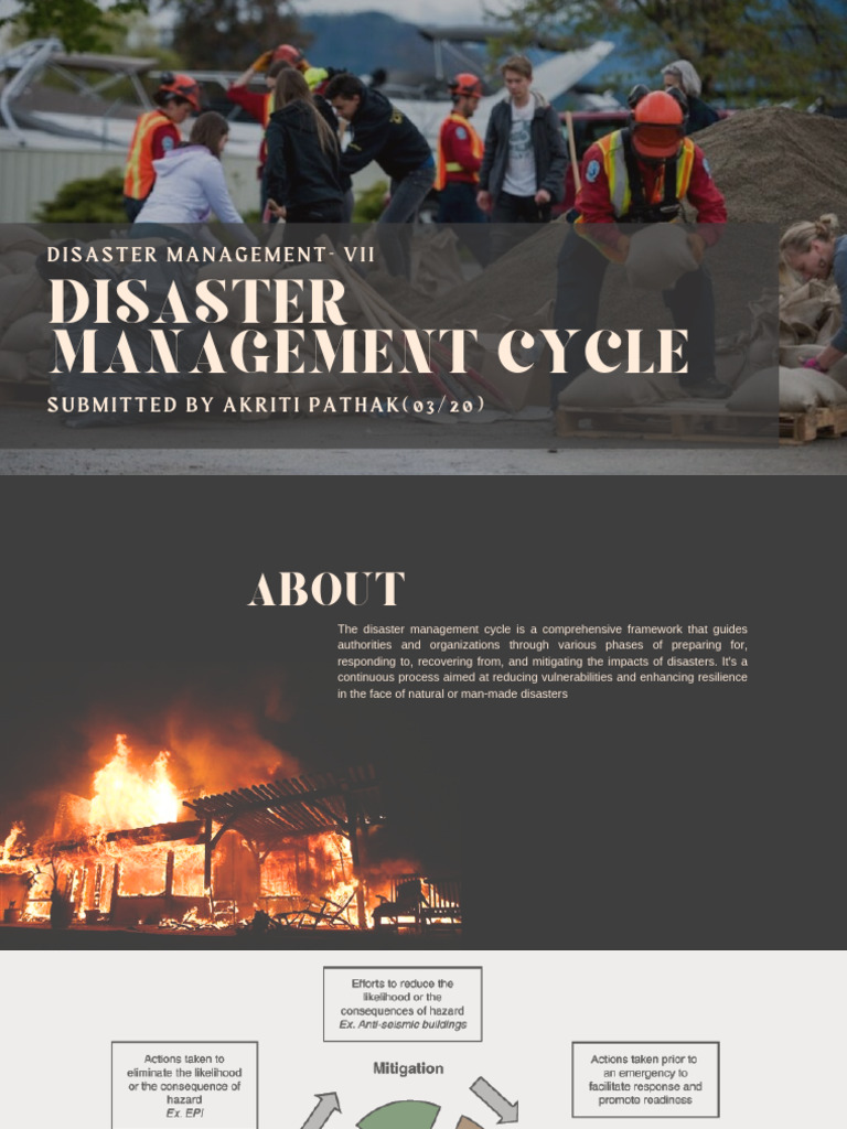 Disaster Management Cycle Overview | PDF | Emergency Management | Emergency