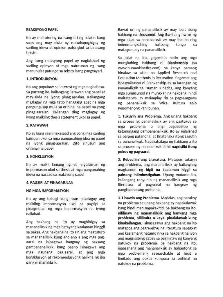 Pagbasa Rev | PDF