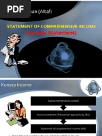 Statement of Comprehensive Income (Income Statement)