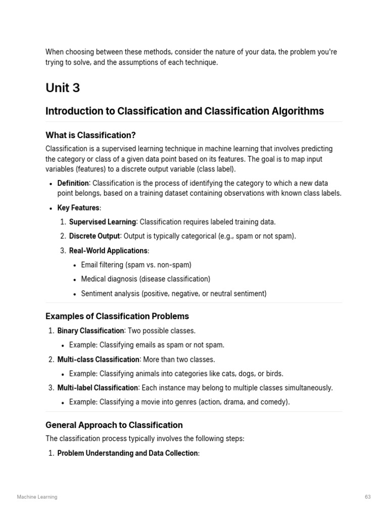 Ml 7th Sem Aiml Ite Notes Complete Long[1]-63-155 | PDF | Support ...