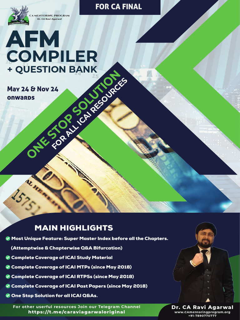 CA Final AFM Compiler Overview | PDF