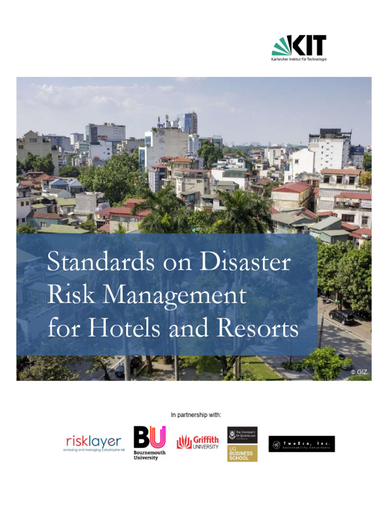Standards On Disaster Risk Management For Hotels and Resorts | PDF ...
