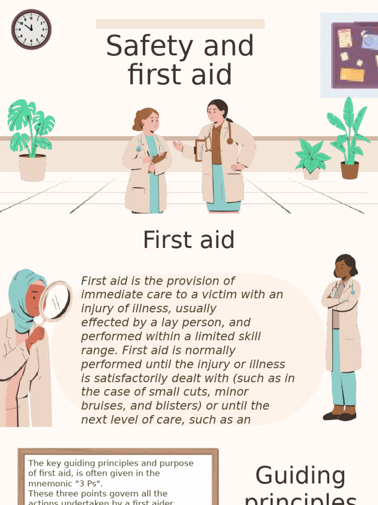 SAFETY & FIRST AID 1 | PDF | First Aid | Wound