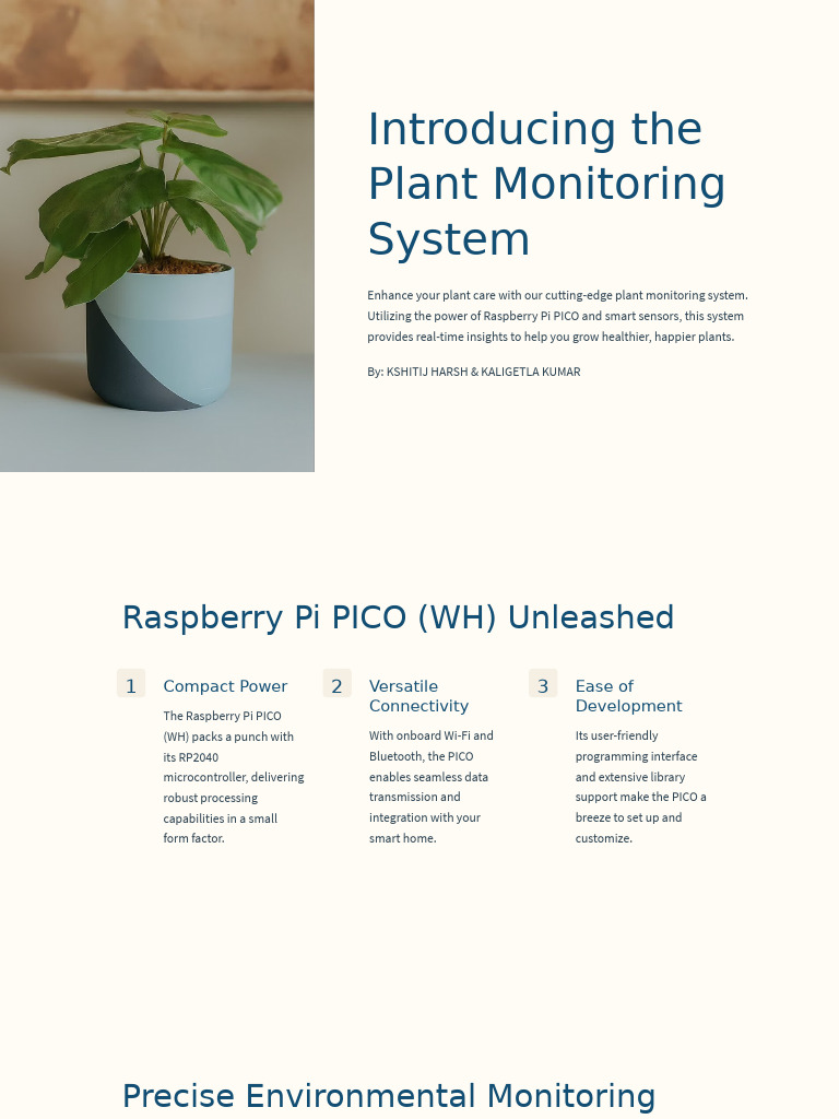Smart Plant Monitoring System | PDF | Humidity | Internet Of Things