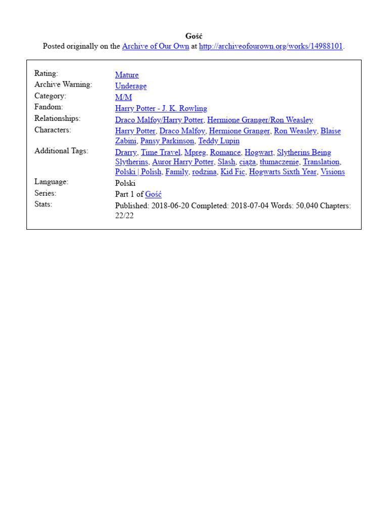Gosc | PDF