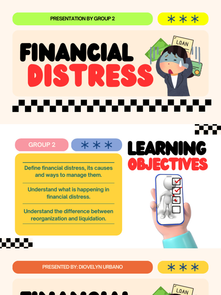 Understanding Financial Distress Causes | PDF | Bankruptcy | Debt