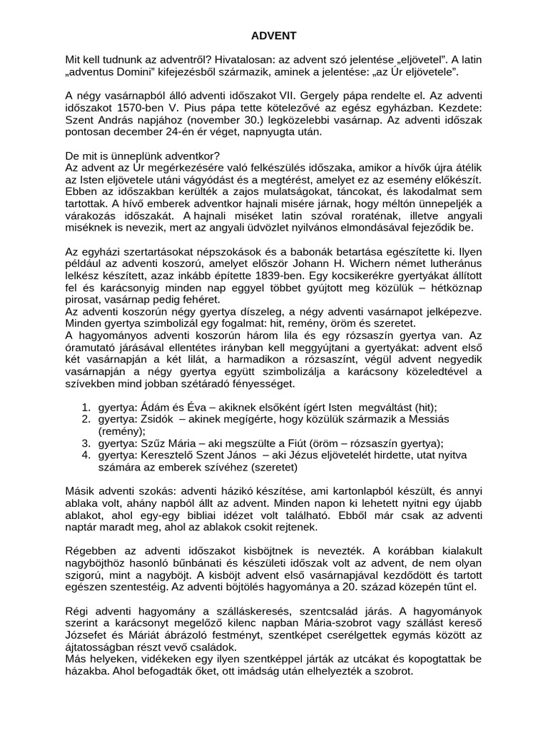 ADVENT | PDF