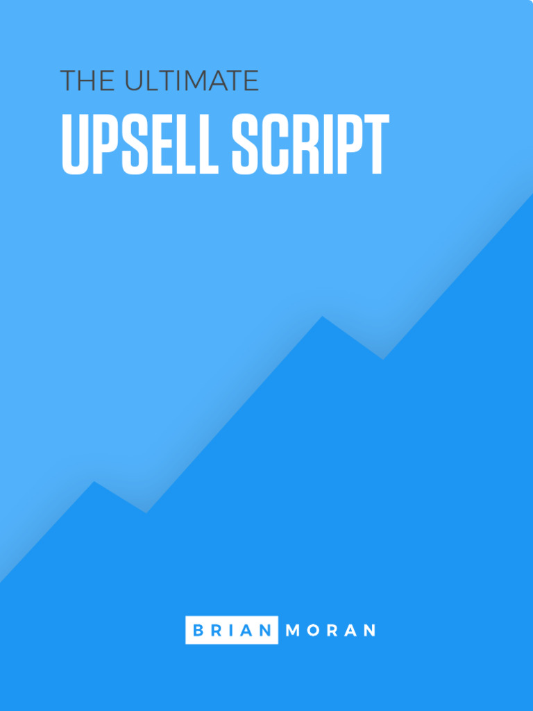 Effective Upsell Script Template | PDF | Marketing