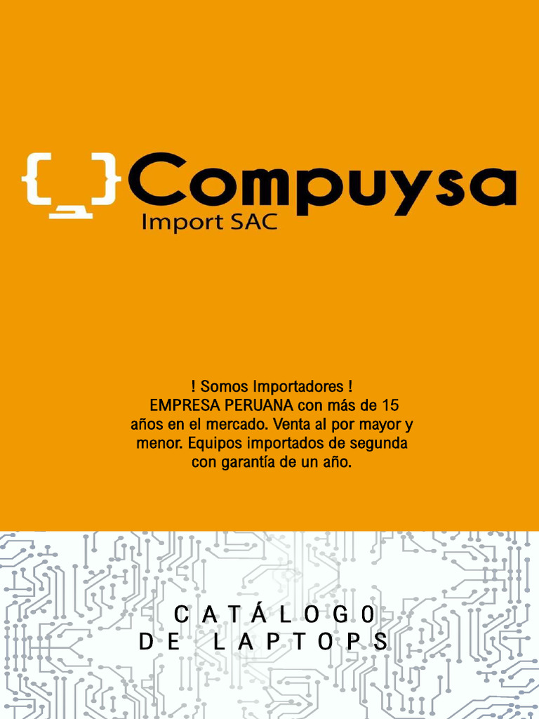 Ofertas en Laptops y Monitores Usados | PDF | Lenovo | Hardware de la ...